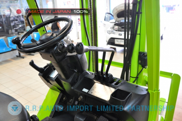 รถโฟล์คลิฟท์พร้อมขาย TOYOTA รุ่น 7FG15-19462 นำเข้าจากประเทศญี่ปุ่น 100\% ไม่เคยใช้งานในไทย