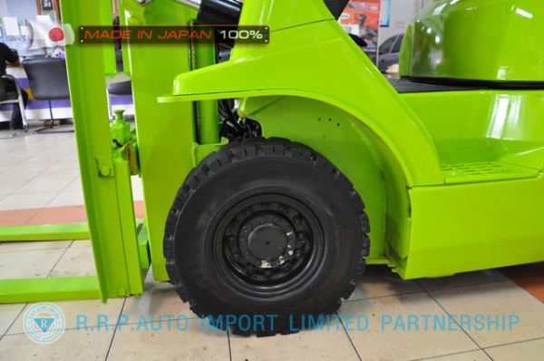 รถโฟล์คลิฟท์พร้อมขาย TOYOTA รุ่น 7FG15-19462 นำเข้าจากประเทศญี่ปุ่น 100\% ไม่เคยใช้งานในไทย