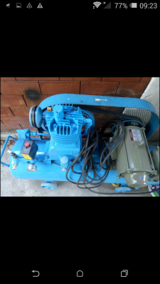 ปั้มลม meiji 2 แรง 70 ลิตร ไฟ220