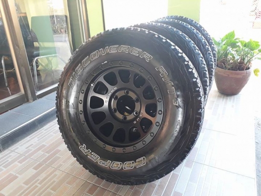 lenso zeus cobra 16x8.5 พร้อมยาง cooper 265/70/16 สวยๆ lenso zeus cobra 16x8.5 พร้อมยาง cooper 265/70/16 สวยๆ