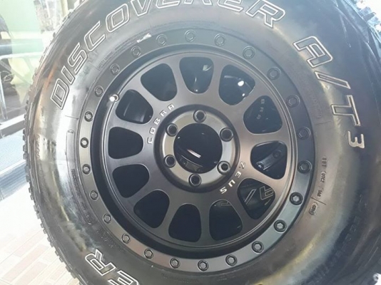 lenso zeus cobra 16x8.5 พร้อมยาง cooper 265/70/16 สวยๆ lenso zeus cobra 16x8.5 พร้อมยาง cooper 265/70/16 สวยๆ