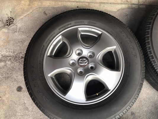 ล้อแม็ก Toyota Vigo Champ ขอบ 16 พร้อมยาง 215-65-16 ปี16 ล้อแม็ก Toyota Vigo Champ ขอบ 16 พร้อมยาง 215-65-16 ปี16