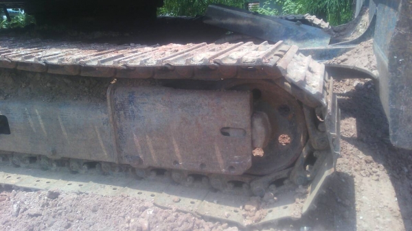 รถขุด SUMITOMO SH55 U มีคลิปวีดีโอส่งให้ทางไลน์ได้ครับ.