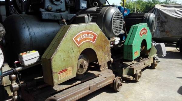 ** SOLD ** ตัดไฟเบอร์ WINNER เข้าใหม่ 2 ตัว ไฟ 380V พร้อมใช้งาน