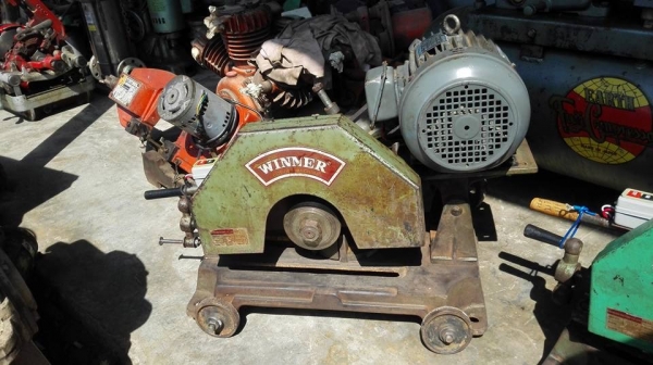 ** SOLD ** ตัดไฟเบอร์ WINNER เข้าใหม่ 2 ตัว ไฟ 380V พร้อมใช้งาน