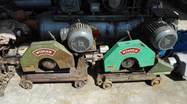 ** SOLD ** ตัดไฟเบอร์ WINNER เข้าใหม่ 2 ตัว ไฟ 380V พร้อมใช้งาน