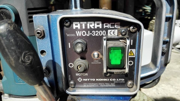 ** Sold ** สว่านแม่เหล็กญี่ปุ่นเจ็ทบอส NITTO ATRA model WOJ-3200 JAPAN (JET-BROACH)