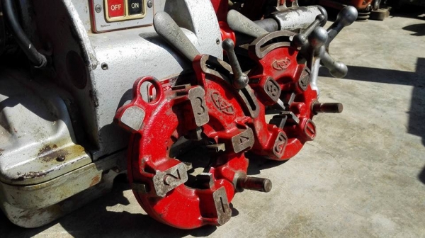 ** SOLD ** เครื่องต้าปแป๊ปญี่ปุ่น REX N 80A JAPAN ขนาด 1/2"- 3" อุปกรณ์ครบทุกขนาดพร้อมใช้