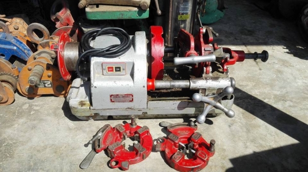 ** SOLD ** เครื่องต้าปแป๊ปญี่ปุ่น REX N 80A JAPAN ขนาด 1/2"- 3" อุปกรณ์ครบทุกขนาดพร้อมใช้