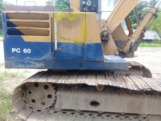 รถแบคโฮ KOMATSU PC - 60 สนใจติดต่อ 081 - 6079515