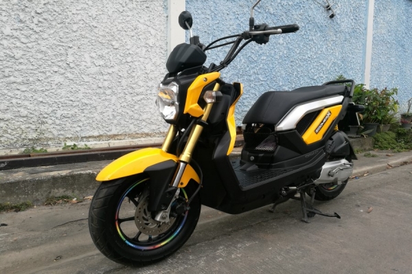 Zoomer x 2013 ทะเบียนสวย รถบ้านแท้ เจ้าของคนเดียว เล่มชุดโอนครบ