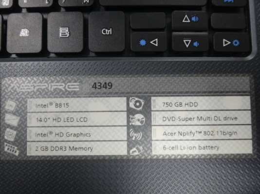 Acer Aspire 4349