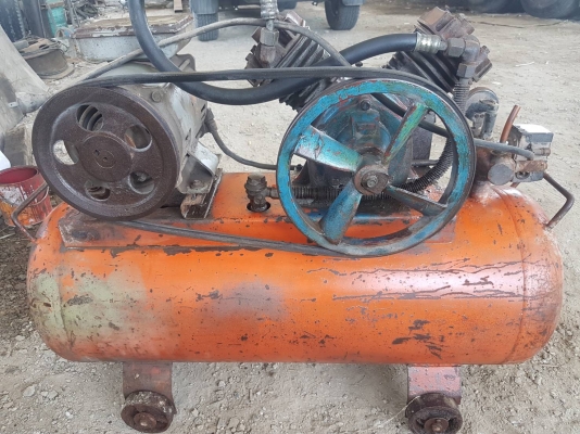 ปั๊มลม60L มอเตอร์ 4แรง220v