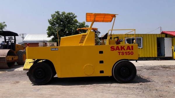 รถบดล้อยาง 9ล้อ SAKAI TS150 เอกสารเล่มทะเบียน