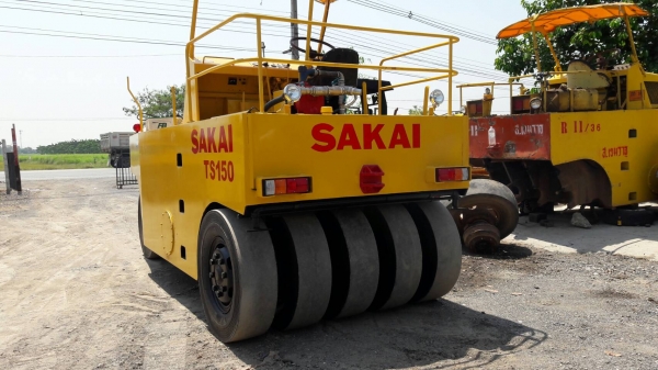 รถบดล้อยาง 9ล้อ SAKAI TS150 เอกสารเล่มทะเบียน