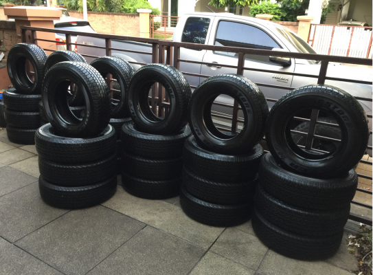ยาง Bridgestone 245 70 16 ปลายปี16 ดอกเต็ม ไม่มีปะ เนื้อนิ่ม ใช้กันยาว ราคาไม่แพง ยาง Bridgestone 245 70 16 ปลายปี16 ดอกเต็ม ไม่มีปะ เนื้อนิ่ม ใช้กันยาว ราคาไม่แพง