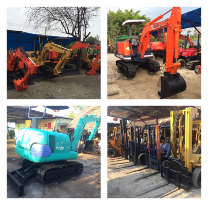 ขายแบคโฮและโฟคลิฟราคาถูกที่สุด รถนำเข้าญี่ปุ่นดูประกาศทั้งหมดครับ