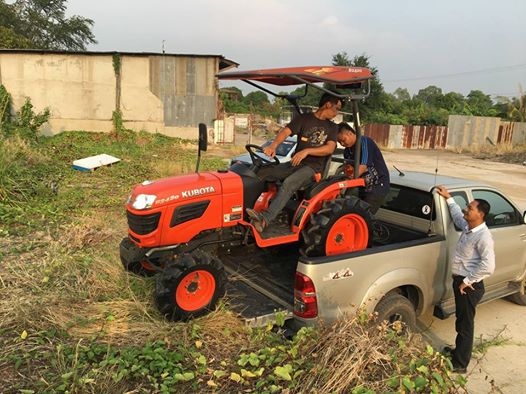 คูโบต้า B2420D 2 เพลา พวงมาลัยเพาเวอร์  ผลิตประเทศญี่ปุ่น..ตัวฮิต..ตัวทนของชาวไร่ ทำงาน 276 ชั่วโมง