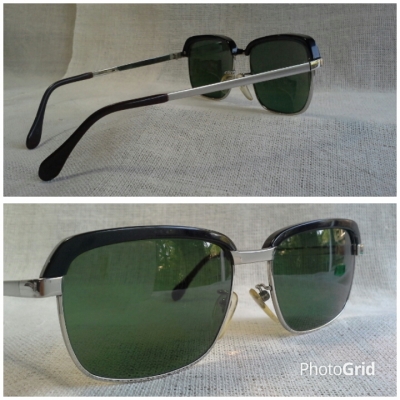 แว่นตาเจแปนิชวินเทจ &#039;คลับมาสเตอร์ - ราชสีห์เงิน&#039; ยุค &#039;80s  Vintage JAPANESE CLUBMASTER No.50
