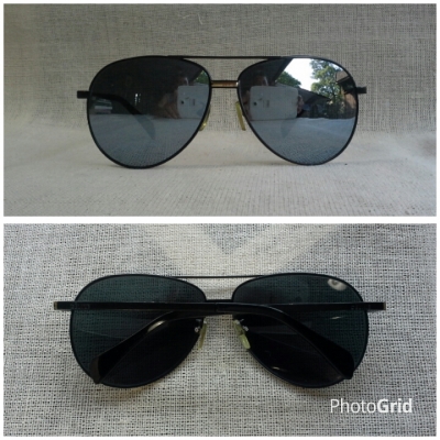 แว่นตาราชสีห์ดำฝรั่งเศส &#039;เทพบุตรตาไฟ&#039; หล่อมาดเข้ม!  Vintage CELINE handmade in France  บิ๊กไซซ์