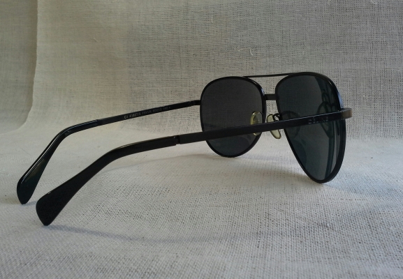 แว่นตาราชสีห์ดำฝรั่งเศส &#039;เทพบุตรตาไฟ&#039; หล่อมาดเข้ม!  Vintage CELINE handmade in France  บิ๊กไซซ์