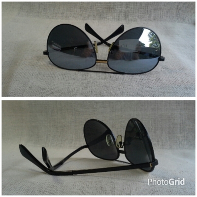 แว่นตาราชสีห์ดำฝรั่งเศส &#039;เทพบุตรตาไฟ&#039; หล่อมาดเข้ม!  Vintage CELINE handmade in France  บิ๊กไซซ์