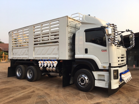 ขาย อีซูซุ360 ปี56 แม่-ลูก22ล้อ สภาพสวยพร้อมใช้คับ