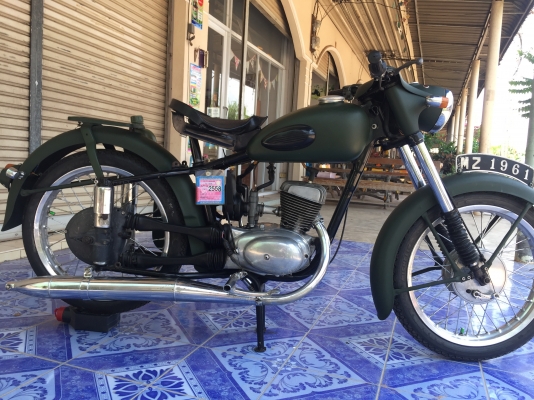 ขายmz125 ทะเบียน