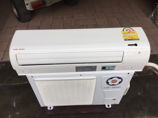 **** ขายแอร์ Saijo Denki 9000 BTU สภาพดี  ****
