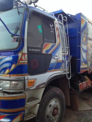 10 ล้อดั๊ม Hino 3 M เครื่อง 245 แรง รถเดิมๆ เครื่องเดิม รถพร้อมใช้งาน กระบะมิเดียม ราคา 1,153,000-