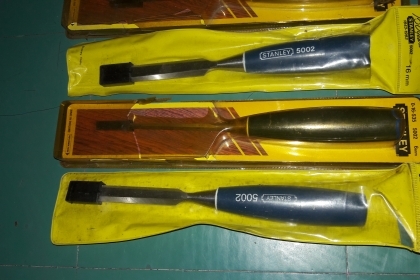 ขายสิ่วSTANLEY 8mm.,12mm.,15mm.; 16mm. Made in England.เก่าเก็บด้ามละ300บาท ขายสิ่วSTANLEY 8mm.,12mm.,15mm.; 16mm. Made in England.เก่าเก็บด้ามละ300บาท