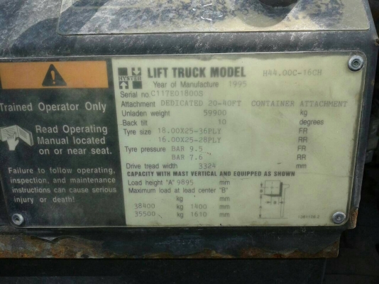 ขายรถโฟร์คลิฟท์ 20ตัน ขายรถโฟร์คลิฟท์ 20ตัน