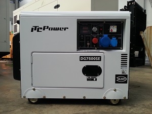 เครื่องปั่นไฟ ขนาด 5.5 KW 230V 1 เฟส รับประกัน1ปี มีสินค้าพร้อมส่ง