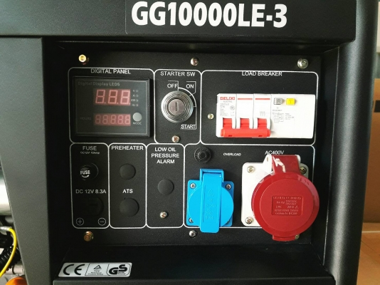เครื่องปั่นไฟราคาถูก 10KVA/8KW 3เฟส มีสินค้าพร้อมส่ง รับประกันสินค้า 1 ปี