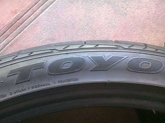 ยาง TOYO 275 30 20 ยาง TOYO 275 30 20