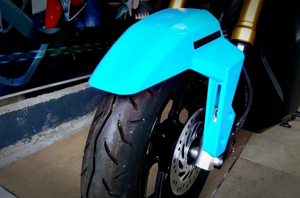 ( ผ่อนได้ ดาวน์ 10,900 ) zoomer x สีน้ำเงิน ไมล์แท้ 1 กม.รถไม่ได้ขับเลยเหมือนรถใหม่ 48900