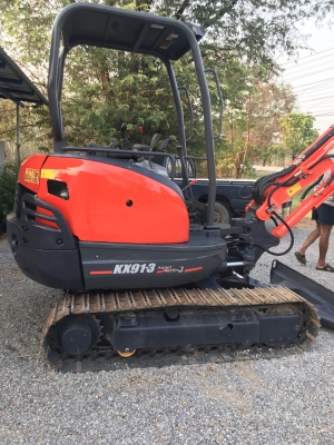 ขายรถขุดคูโบต้า kx91-3 เล่มทะเบียน  สภาพพร้อมใช้คับ ราคา485,000.บาท