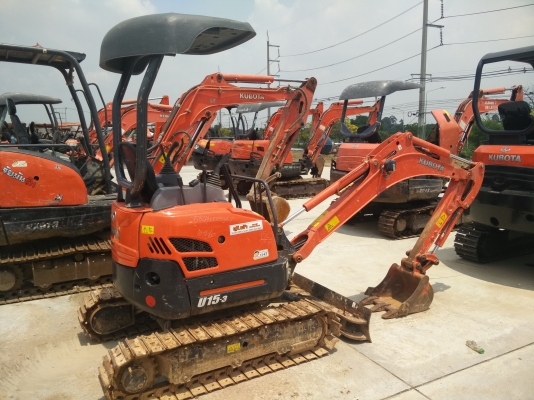 รถขุดเล็ก KUBOTA U15-3 สภาพสวยๆใช้งานน้อย รถเข้ามาใหม่ครับ