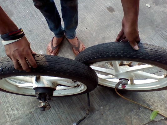 ล้อแม็ก 2 ล้อ Honda LS125 ลด 1330.-