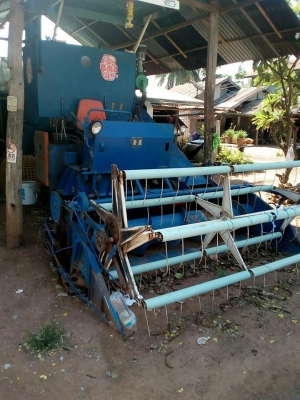 ขายรถเกี่ยวข้าว ZAI สภาพใช้งานทุกปี อะไหล่ตลาดทั่วไป พร้อมรถลากสาลี่