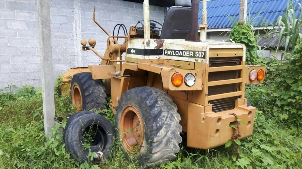 รถตักล้อยางkomatsu. 507 สภาพดีพร้อมใช้