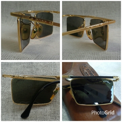 แว่นตาอิตาเลียนวินเทจแนว &#039;นักบิน&#039; ยุค &#039;90s หายาก!  Vintage STING by DIERRE handmade in Italy