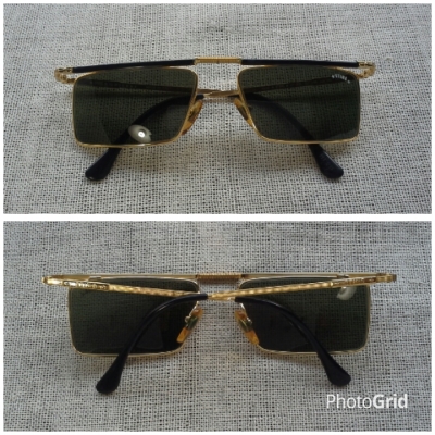 แว่นตาอิตาเลียนวินเทจแนว &#039;นักบิน&#039; ยุค &#039;90s หายาก!  Vintage STING by DIERRE handmade in Italy