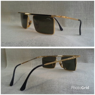 แว่นตาอิตาเลียนวินเทจแนว &#039;นักบิน&#039; ยุค &#039;90s หายาก!  Vintage STING by DIERRE handmade in Italy