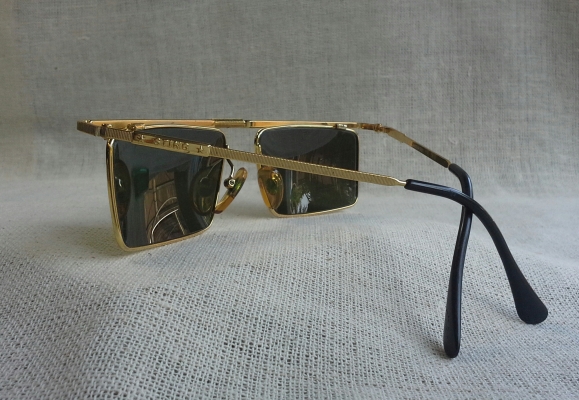 แว่นตาอิตาเลียนวินเทจแนว &#039;นักบิน&#039; ยุค &#039;90s หายาก!  Vintage STING by DIERRE handmade in Italy