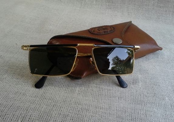 แว่นตาอิตาเลียนวินเทจแนว &#039;นักบิน&#039; ยุค &#039;90s หายาก!  Vintage STING by DIERRE handmade in Italy