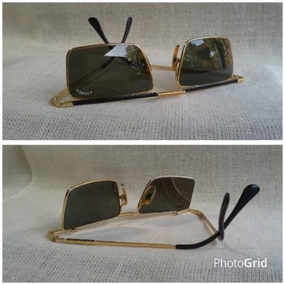 แว่นตาอิตาเลียนวินเทจแนว &#039;นักบิน&#039; ยุค &#039;90s หายาก!  Vintage STING by DIERRE handmade in Italy