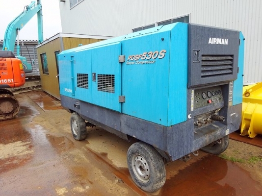 ขายเครื่องปั๊มลม ยี่ห้อ AIRMAN รุ่น PDSF30S