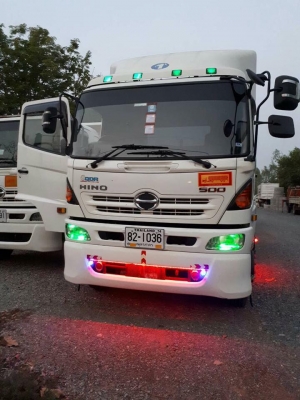 ขายรถสิบล้อหัวลาก Hino 344 ปี55 พร้อมหาง พนัส ยางเต็ม พร้อมใช้งาน