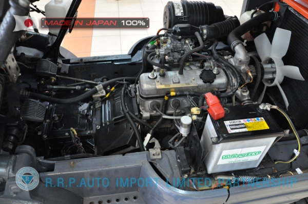 ขายรถโฟล์คลิฟท์มือสอง TOYOTA รุ่น 6FG14-15304 นำเข้าจากประเทศญี่ปุ่น 100\% ไม่เคยใช้งานในไทย